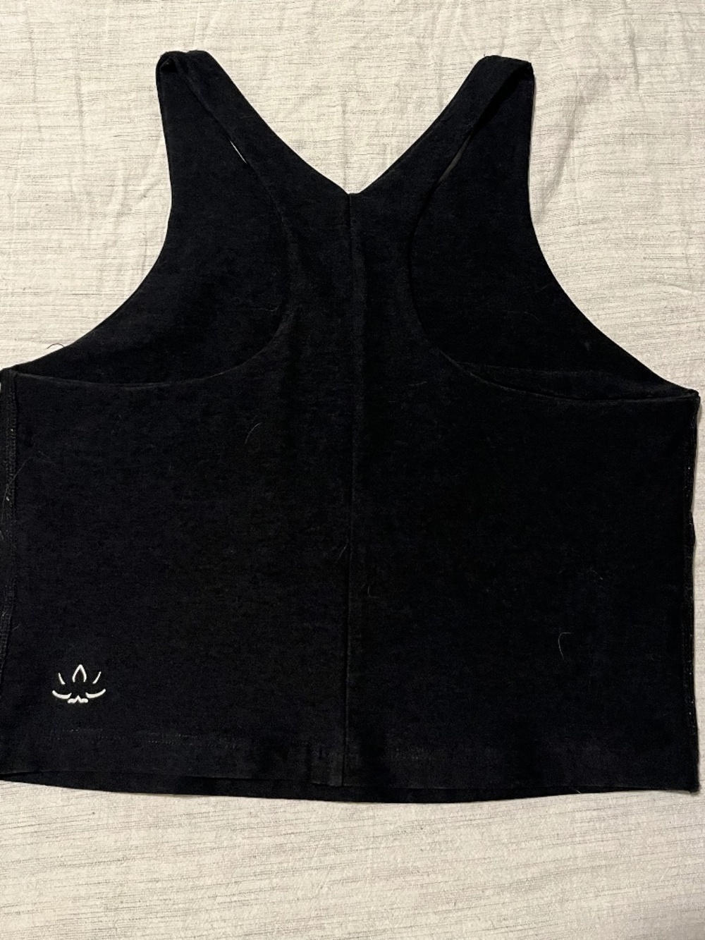 Beyond Yoga Spacedye Refocus Cropped Tank Black - Picture 5 of 6